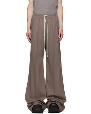 Rick Owens Tower Wide Bela Trousers - Brown
