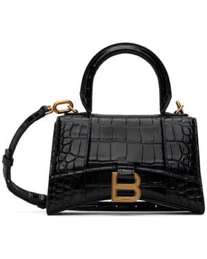 Balenciaga Xs Hourglass バッグ - ブラック