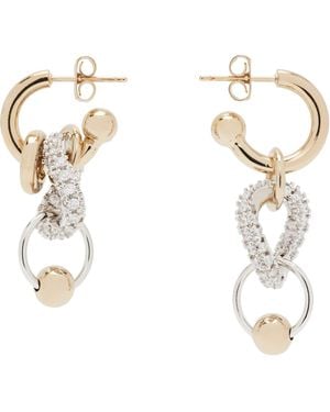 Justine Clenquet Lexie Earrings - White