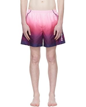 CASABLANCA Gradient Printed Shorts - Pink