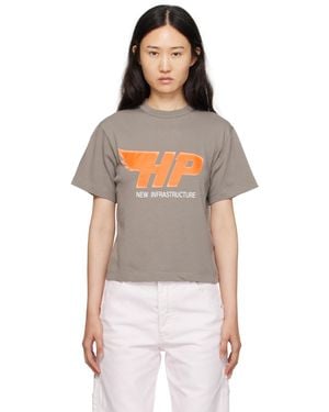 Heron Preston グレー Fly Tシャツ - マルチカラー