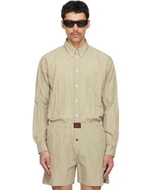 Willy Chavarria Taupe Veterano Shirt - Natural