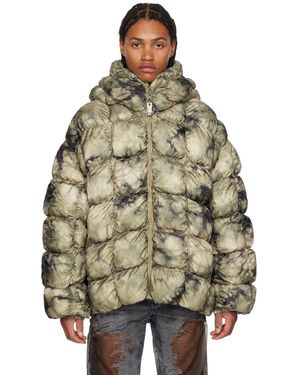 DIESEL Khaki W-ralle Jacket - Multicolour