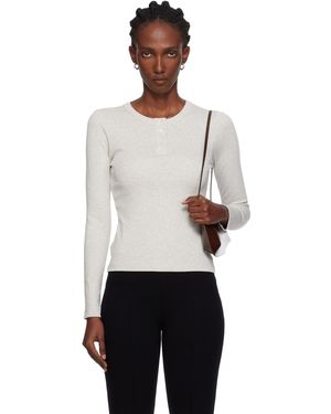 Flore Flore Jess Longsleeve Henley - Black
