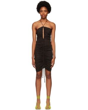 Bottega Veneta Lightweight Viscose Neck Knitted Dress - Multicolour
