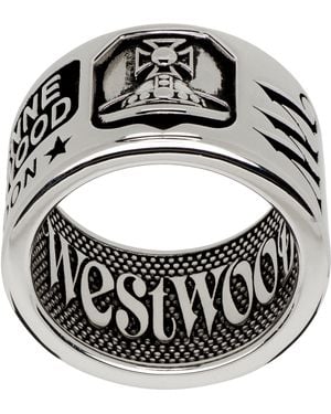 Vivienne Westwood Lancelot Ring - Brown