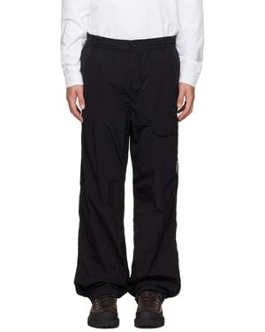 C.P. Company Chrome-R Regular Lens Cargo Trousers - Black