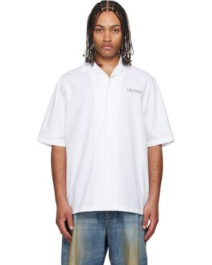 Off-White c/o Virgil Abloh Circle Off Bowling Shirt - White