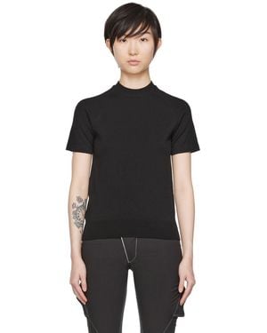 Hyein Seo ブラック ナイロン セーター