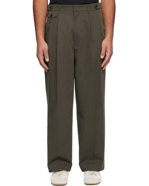 LE17SEPTEMBRE Two Tuck Trousers - Brown