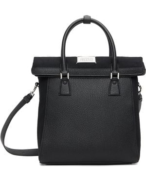 Maison Margiela 5Ac Daily Vertical Small Tote - Black