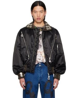 Chopova Lowena Darling Bomber Jacket - Black