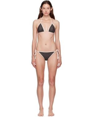 Bellini Bikini Ssense Exclusive Daphne Bikini - Black