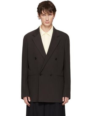 Lanvin Double-Breasted Blazer - Black