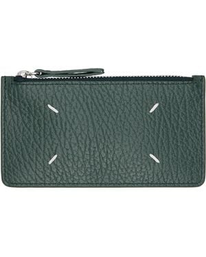 Maison Margiela Four Stitches Card Holder - Green