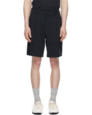 Norse Projects Short Léger Benn Bleu Marine - Noir