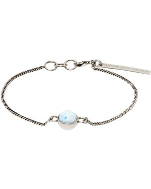 Dries Van Noten Bracelet-Chainette À Maillons Gourmette - Métallisé