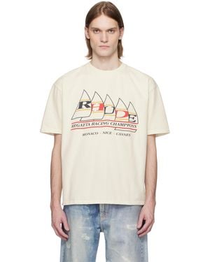 Rhude Off- Regatta Champions T-Shirt - Black