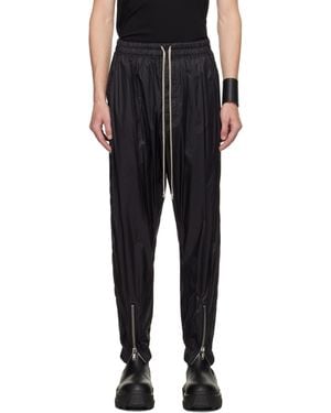 Rick Owens ブラック Concordians Tecuatl トラックパンツ