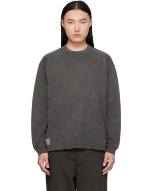 WTAPS Sign-Od Long Sleeve T-Shirt - Grey