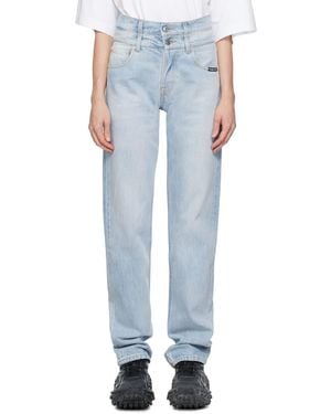 VTMNTS Double Waist Jeans - Blue