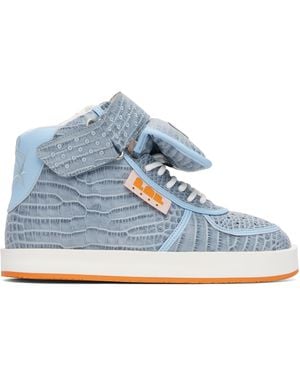 PDF Stella High Croc Sneakers - Blue