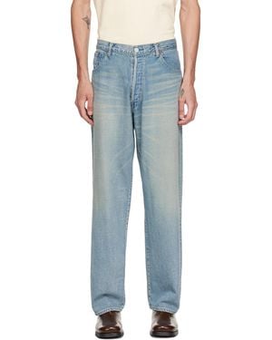 Ssstein Oversize Fit Jeans - Blue