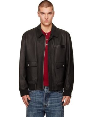 Carrera Coda Leather Jacket - Black