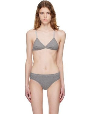 Bellini Bikini Ssense Exclusive Two-Pack Halo Bralettes - Black