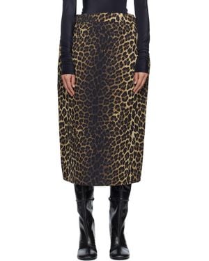 Marie Adam-Leenaerdt Rectangle Midi Skirt - Black