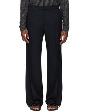 Stockholm Surfboard Club Tailored Bootcut Trousers - Black