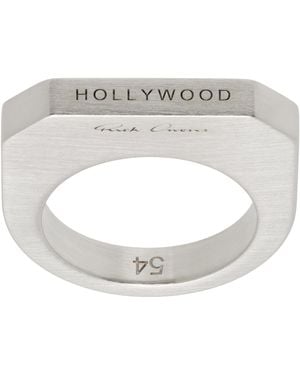Rick Owens Hollywood Hollywood Ring - Metallic