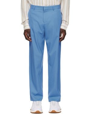 Wynn Hamlyn Straight Pants - Blue