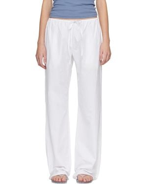 Matteau Drawcord Trousers - White