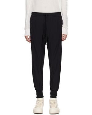 Thom Krom Drawstring Trousers - Black