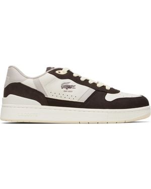 Lacoste T-Clip Set Leather Sneakers - Black