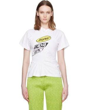 Super Yaya Syy Twist T-Shirt - Green