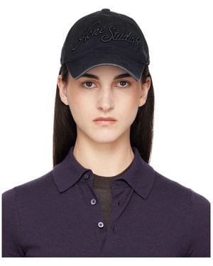 Acne Studios Embroidered Logo Cap - Black