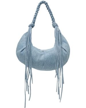 Holzweiler Cocoon Denim Small Bag - Blue