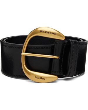 Weekend by Maxmara Wkalaccato Belt - Black