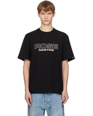 Martine Rose ブラック Classic Tシャツ