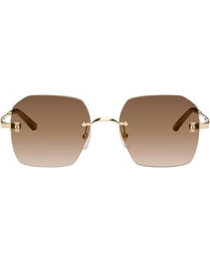 Cartier Signature C Sunglasses - Black