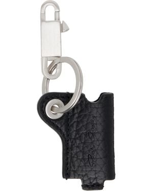 Rick Owens Concordians Mini Lighter Holder Keychain - Black