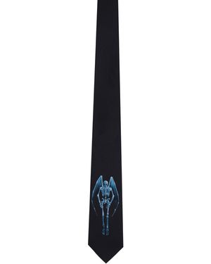 Our Legacy Graphic Tie - Black