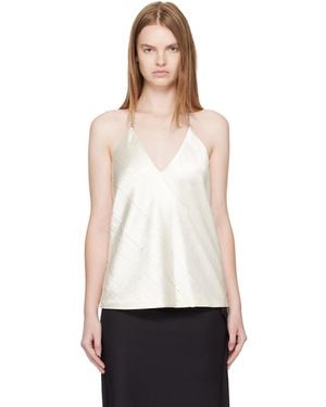 Sportmax Off- Lingerie Top - White