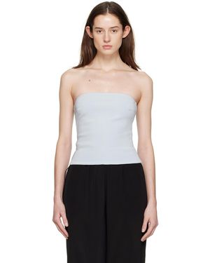 Esse Studios Débardeur Bleu Exclusif À Ssense - Blanc