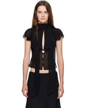 GUIZIO Ara Blouse - Black
