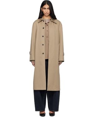 Tonywack Single-Breasted Trench Coat - Black