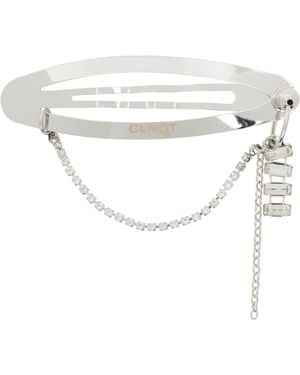 Justine Clenquet Chloe Hair Clip - White