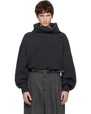 Jacquemus 'the Pallone' Sweater - Black